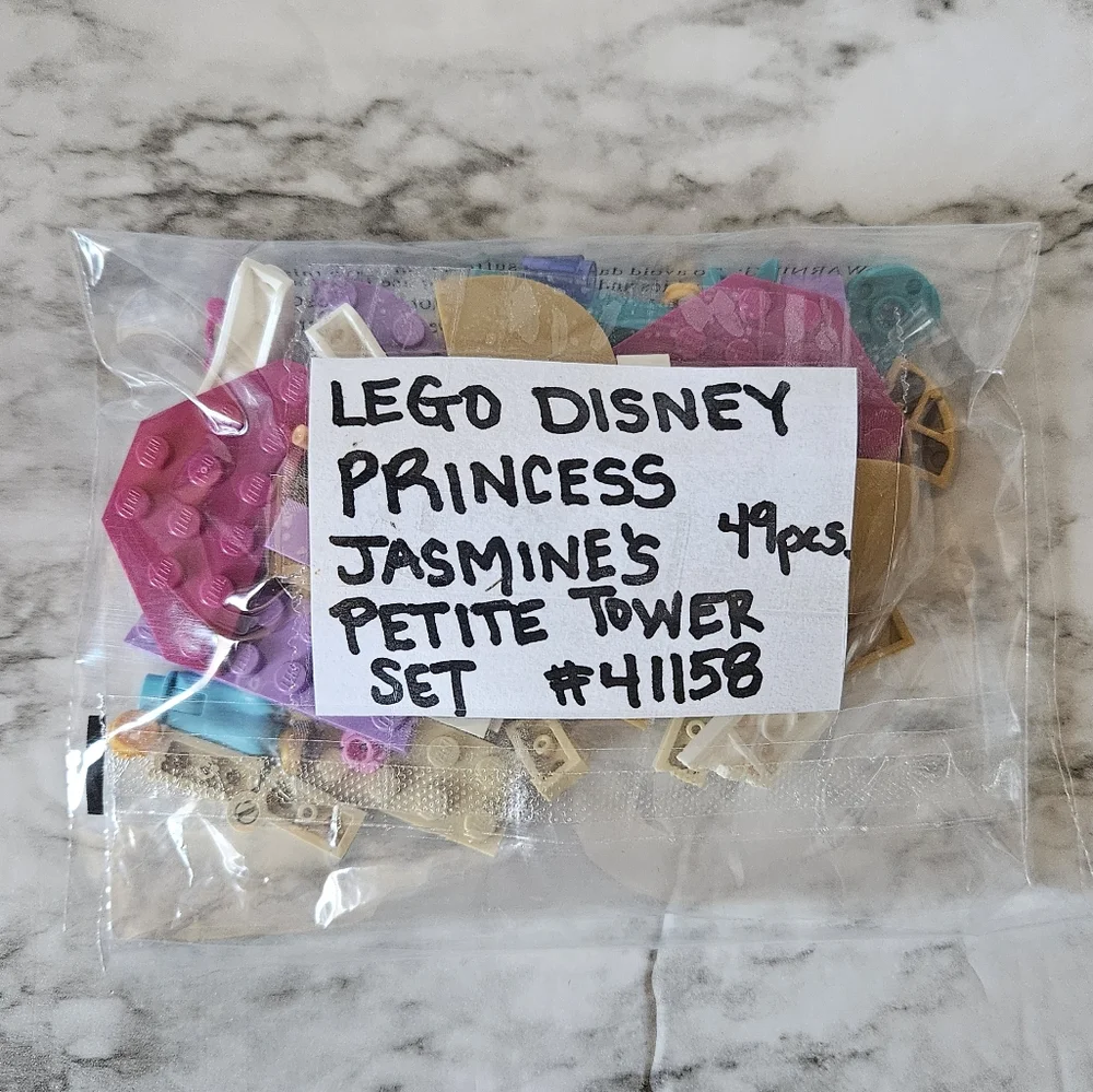 Lego Disney Princess Jasmine's Petite Tower Set #41158 Retired